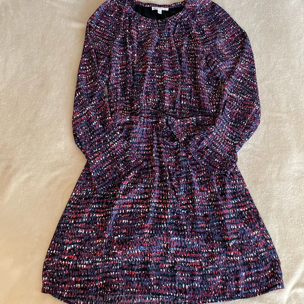 DR2 Multicolor Dotted Tie Front Dress - Size S - Picture 9 of 16